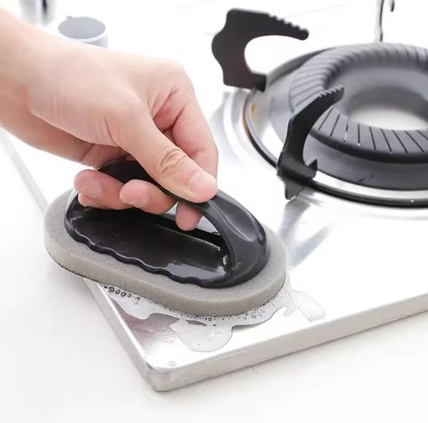 🧽 Cepillo Removedor de Grasa y Óxido | Limpieza Profunda para Ollas y Cocina