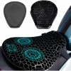 🏍️ Cojín de Gel para Asiento de Moto | Más Comodidad y Frescura en Cada Viaje 💨