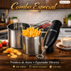 Combo Olla Freidora Batidor1 🍟☕ Combo Premium Freidora de Acero + Espumador Eléctrico MONOXIN | Cocina y Bebidas en Casa
