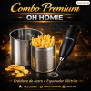 Combo Olla Freidora Batidor2 🍟☕ Combo Premium Freidora de Acero + Espumador Eléctrico MONOXIN | Cocina y Bebidas en Casa