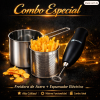 Combo Olla Freidora Batidor3 🍟☕ Combo Premium Freidora de Acero + Espumador Eléctrico MONOXIN | Cocina y Bebidas en Casa