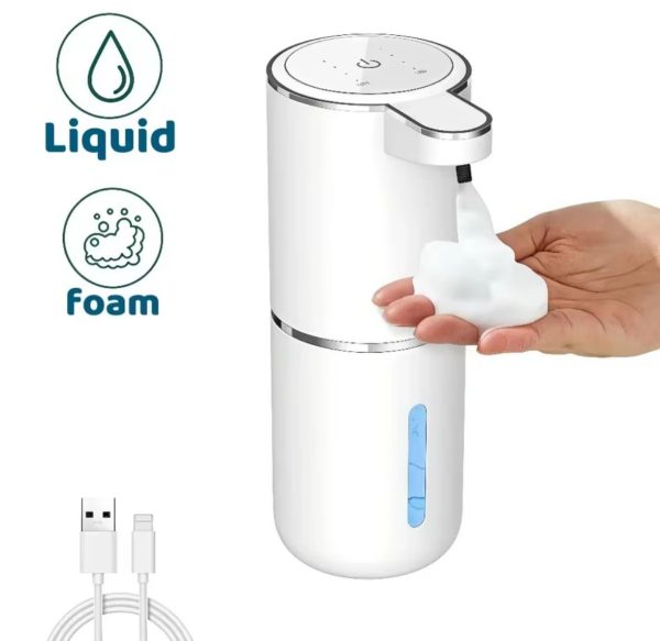 🫧 Dispensador Automático de Jabón en Espuma 380 ml | Sensor sin Contacto + 4 Niveles