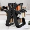Especiero Giratorio De 18 Piezas3 🌿 Especiero Giratorio 360° Tipo Rueda con 18 Frascos | Organiza tu Cocina con Estilo