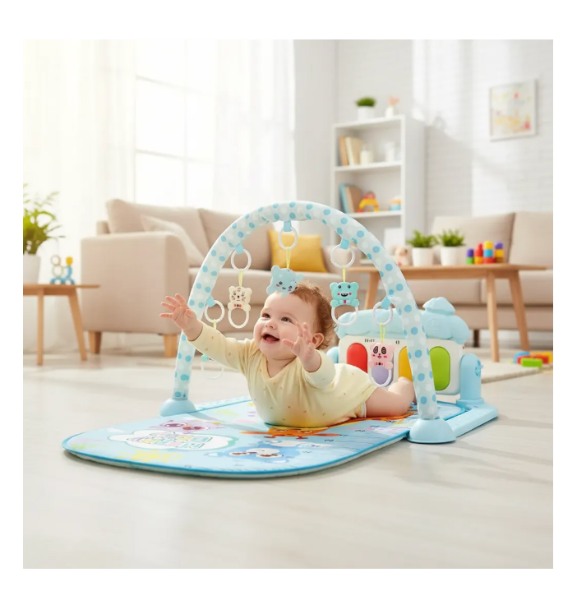 Gimnasio Musical Con Piano Bebe2 🎹 Gimnasio Musical con Piano para Bebé 116-31 | Juega, Descubre y Aprende 👶🌈