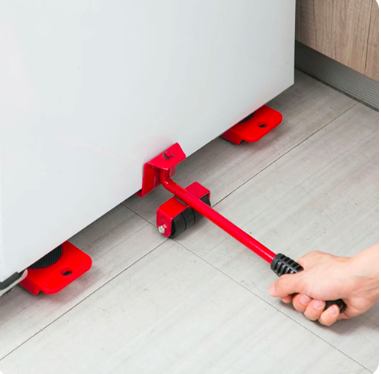 Juego De 5 Piezas Para Mudanza2 🛋️ Kit Movedor de Muebles 5 Piezas con Elevador y Ruedas
