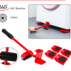Juego De 5 Piezas Para Mudanza3 🛋️ Kit Movedor de Muebles 5 Piezas con Elevador y Ruedas