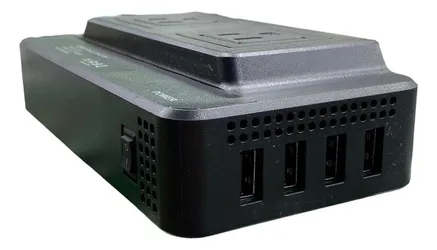 Multitoma Para Carro2 🚗 Multitoma para Carro 3 Tomas + 4 USB | Adaptador de Energía para Vehículo