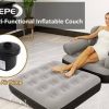 Sofa Cama Inflable Multifuncional2 🛋️ Sofá Cama Inflable 5 en 1 | Sofá, Cama y Sillón Reclinable Portátil ✨