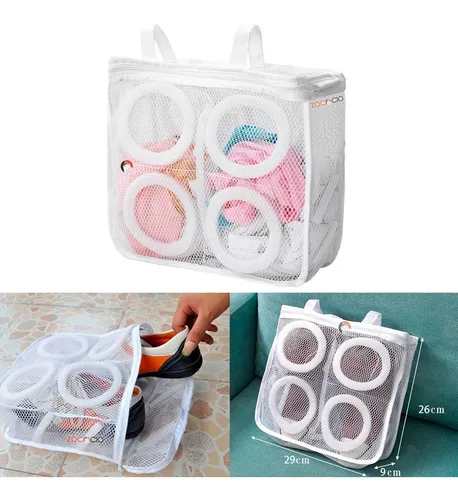 Bolsa Para Lavar Zapatos 36 L2 👟 Bolsa para Lavar Zapatos en Lavadora – Malla Protectora
