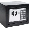 Caja Fuerte Pequena Digital3 🔐 Caja Fuerte Digital Compacta con Teclado y Llaves – Para Hogar y Oficina