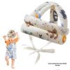 Casco De Seguridad Para Bebes1 👶 Casco Protector de Seguridad para Bebés – Suave, Ajustable y Acolchado 360°