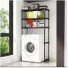 Estante De Bano Y Lavadora1 🧺 Estante Organizador 3 Niveles para Lavadora y Baño
