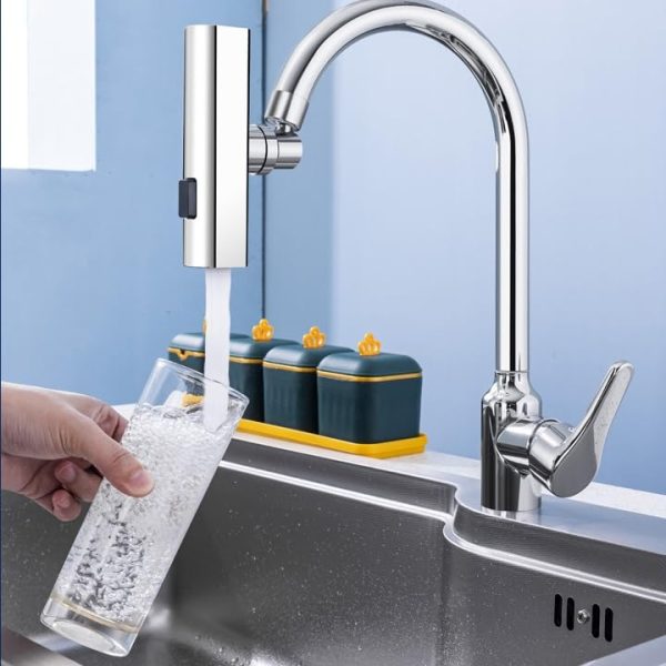 Version 1.0.0 🚿 Grifo Extensor Giratorio Multifuncional 360° – 2 Modos de Agua