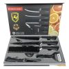 Juego De 6 Piezas De Cuchillo1 🔪 Set de Cuchillos de Cocina 6 Piezas – Corte, Precisión y Versatilidad