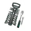 🔧 Juego de Copas y Llave Rachet 20 Piezas – Kit Mecánico 1/2"