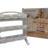 Organizador De Huevos 3 Niveles Plegable3 🥚 Organizador de Huevos Plegable de 3 Niveles – Capacidad para 21 Huevos