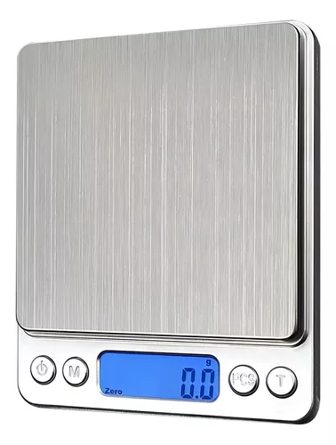 ⚖️ Gramera Digital de Alta Precisión 500 g con Pantalla LCD