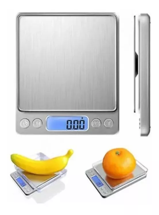 ⚖️ Gramera Digital de Alta Precisión 500 g con Pantalla LCD