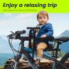 Silla Delantera Bicicleta Para Nino1 🚲 Silla Delantera para Bicicleta Infantil con Manubrio y Reposapiés